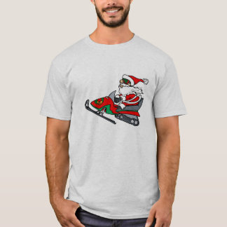 Sankt auf Snowmobile T-Shirt