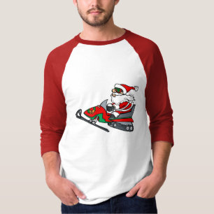 Sankt auf Snowmobile T-Shirt