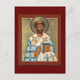 Sankt Augustine-Gebetskarte Hippo Postkarte