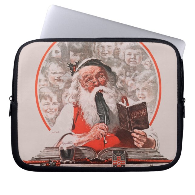 Sankt Ausgaben Laptopschutzhülle (Vorderseite)