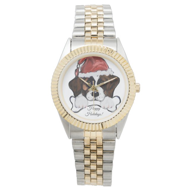 Sankt Bernhard  Armbanduhr (Vorderseite)