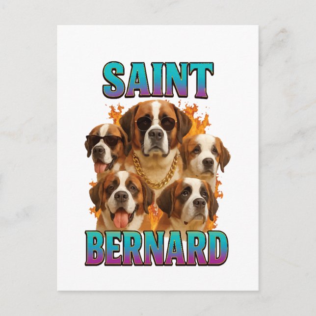 Sankt Bernhard  Postkarte (Vorderseite)