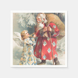 Sankt beste Weihnachtswünsche Serviette