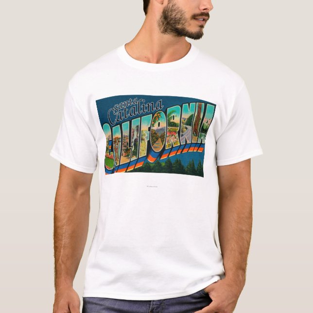 Sankt Catalina, Kalifornien - große T-Shirt (Vorderseite)