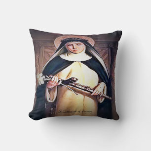 Sankt Catherine von Siena Kissen