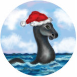 Sankt-Champions-Verzierung Fotoskulptur Ornament<br><div class="desc">Champion ist ein dunkles lang-necked Wassergeschöpf, das gesagt wird, um in den Tiefen von See Champlain zwischen New York und Vermont zu leben. Für über 400 Jahre ist Champion ununterbrochen im viertgrößten See des Landes anvisiert worden, der 222 Quadratmeilen umfaßt. In den frühen 1600s wurde das Bestehen des Champions von...</div>