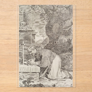 Sankt Claude La Colombière Priester und Beichtvate Acryleinladungen