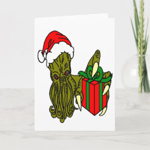 Sankt Cthulhu Feiertagskarte