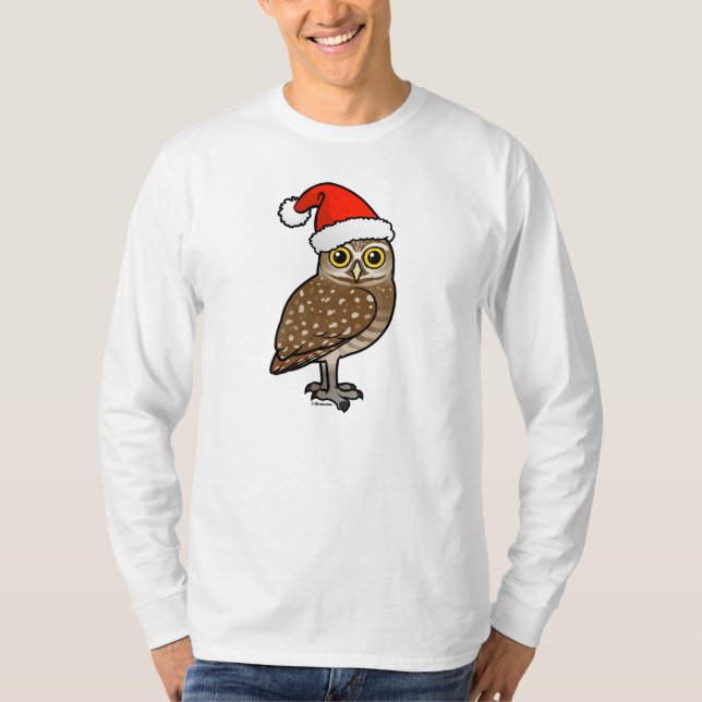 Sankt, die Eule gräbt T-Shirt (Vorderseite)