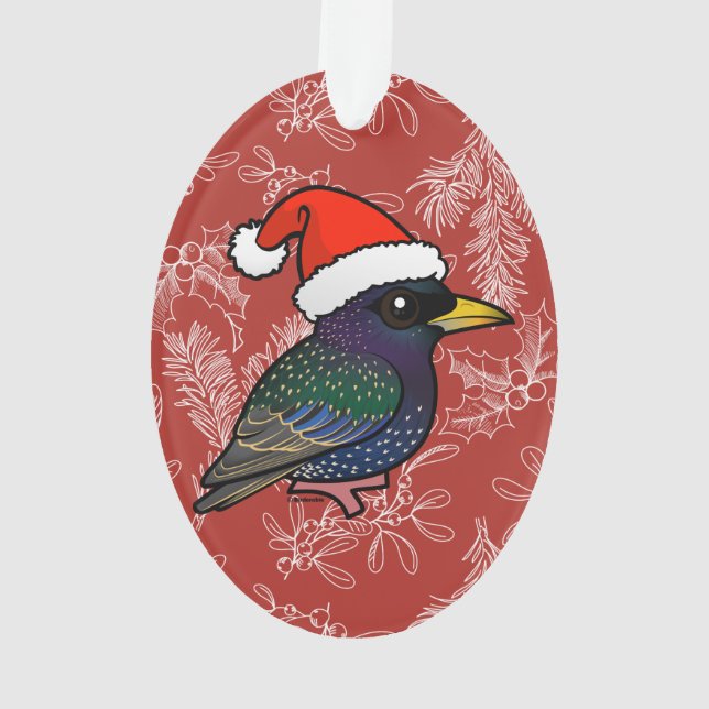 Sankt-Europäer Starling Ornament (Rückseite)