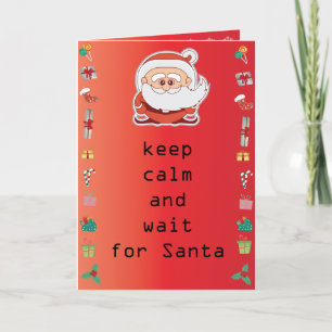 Sankt Feiertagskarte