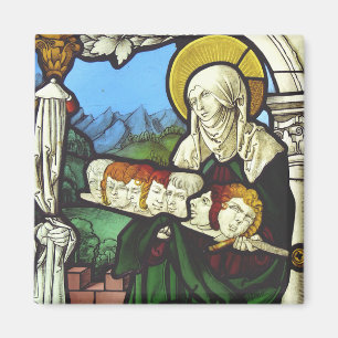 Sankt Felicitas und die Häupter ihrer sieben Söhne Magnet