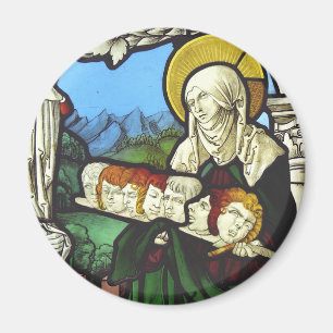 Sankt Felicitas und die Häupter ihrer sieben Söhne Magnet