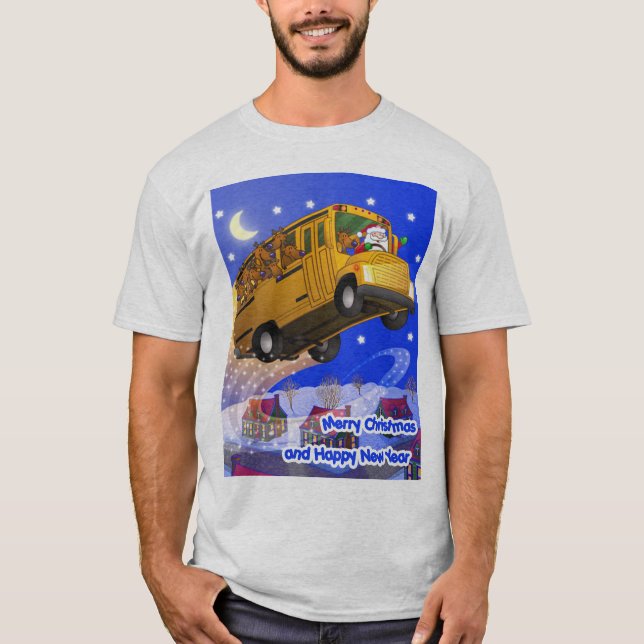 Sankt Flugschule-Bus T-Shirt (Vorderseite)