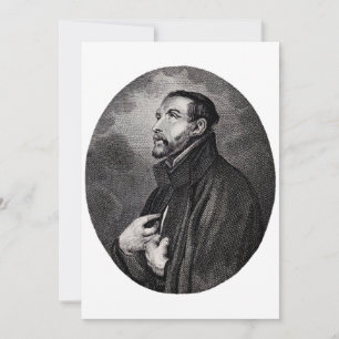 Sankt Franz Xaver Feiertagskarte