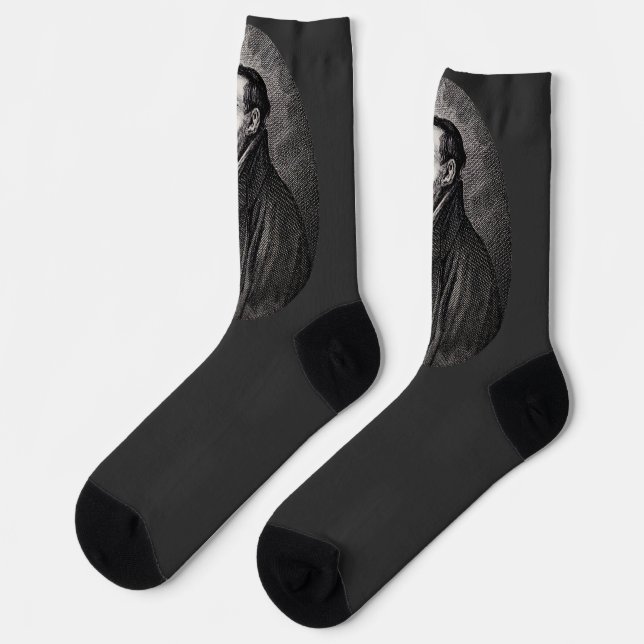 Sankt Franz Xaver Socken (Linkes Detail)