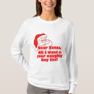 Sankt frecher Jungen-Liste T-Shirt