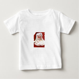 Sankt-FriedensLiebe-Weihnachtsfeiertags-Schicksal Baby T-shirt