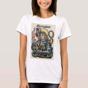 Sankt Georg aus der Nürnberger Chronik T-Shirt