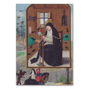 Sankt Gertrud von Helfta von Simon Bening Tischnummer