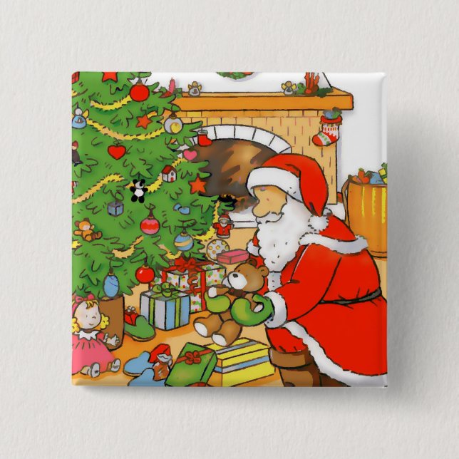 Sankt-Geschenke Button (Vorderseite)