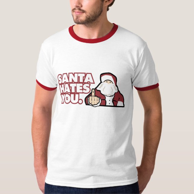 Sankt hasst Sie T-Shirt (Vorderseite)