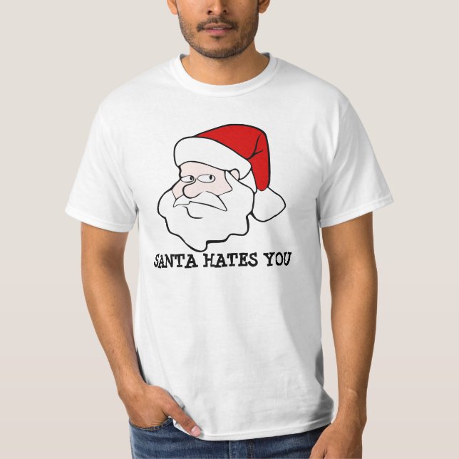 Sankt hasst Sie T - Shirt (Vorderseite)