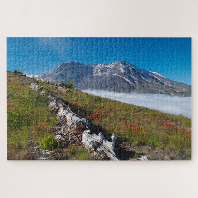 Sankt-Helens-Frühlingsblumen Puzzle (Horizontal)