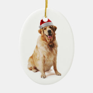 Sankt-Hund Keramik Ornament