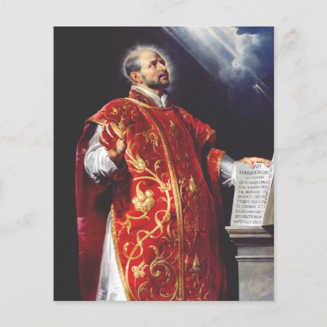 Sankt Ignatius von Loyola (Vorderseite)