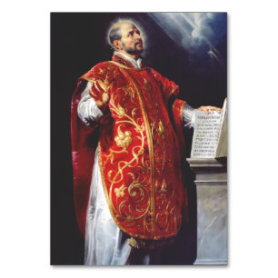 Sankt Ignatius von Loyola Tischnummer