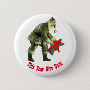 Sankt in der Tarnung Button