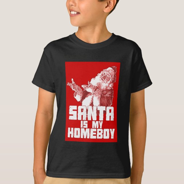 Sankt ist mein besonders angefertigter Homeboy-T - T-Shirt (Vorderseite)