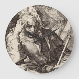 Sankt Jakobus der Ältere, der Apostel Große Wanduhr