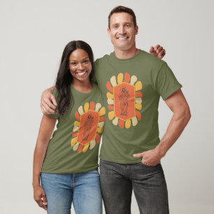 Sankt Josef und Jesuskind - Retro T-Shirt