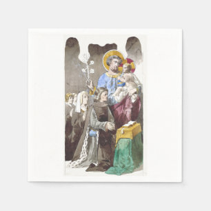 Sankt Joseph Patron der Universalkirche Serviette