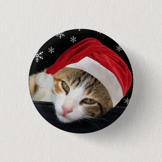 Sankt-Katzen-Knopf/Abzeichen Button (Vorderseite)