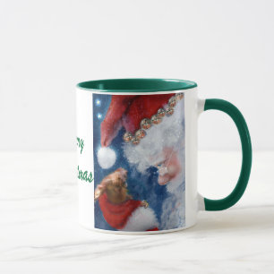 Sankt-Liebe-Tier-WeihnachtsTasse Tasse