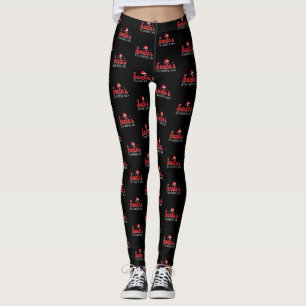 Sankt Lieblings-Ho WeihnachtsWeihnachtsmannmütze Leggings