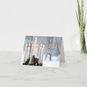 Sankt Lucia   Luciafest Karte