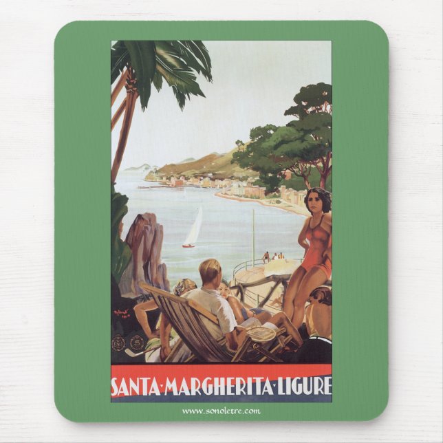 Sankt Margherita Ligure Mousepad (Vorne)