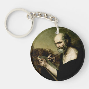 Sankt Markus der Evangelist Premium Venetian Majes Schlüsselanhänger