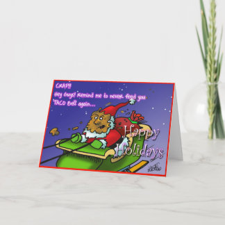 Sankt-Mist 3 Feiertagskarte