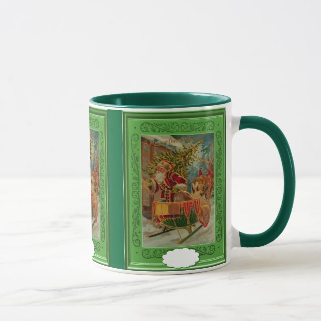 Sankt mit einem Pferdeschlitten Tasse (Rechts)