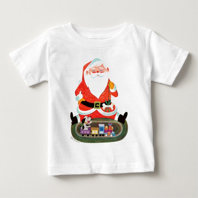 Sankt mit Zug Baby T-shirt (Vorderseite)