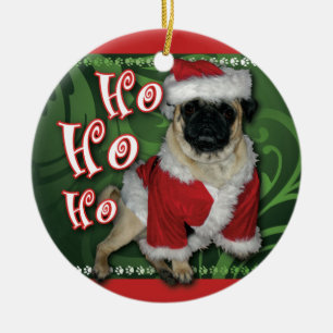 Sankt-Mops-Verzierung Keramik Ornament