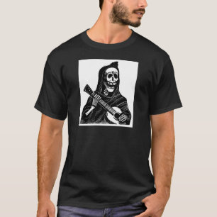 Sankt Muerte (mexikanischer grimmiger Sensenmann) T-Shirt