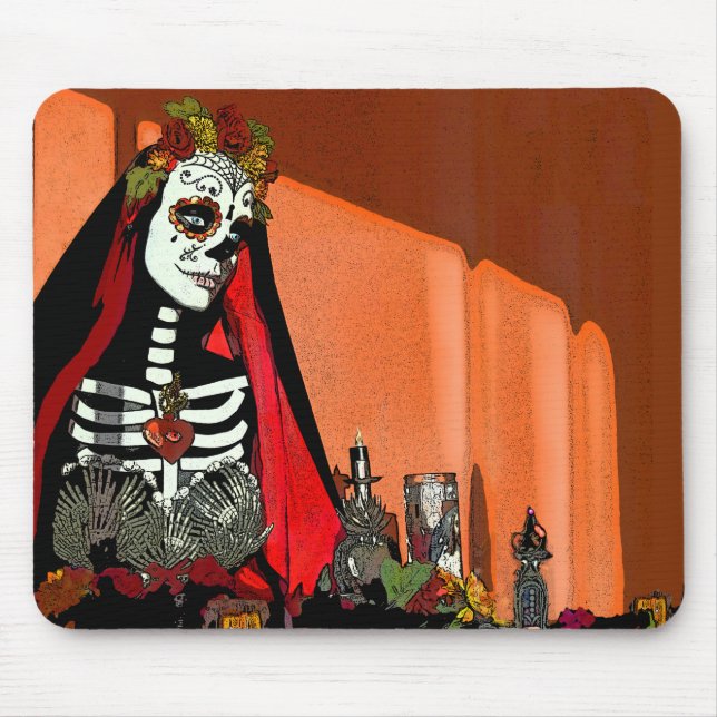 Sankt Muerte Mousepad (Vorne)