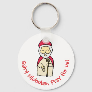 Sankt Nicholas Schlüsselanhänger