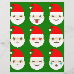 Sankt-Nikolaus-Emoji-Emoticons
